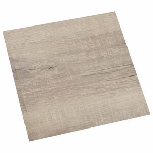 vidaXL Tablones de suelo autoadhesivos Madera envejecida