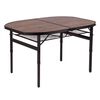 Bo-Camp Mesa plegable de camping Melrose aluminio 120x80 cm