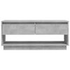 vidaXL Mueble para TV madera contrachapada gris hormig&oacute;n 102x41x44 cm