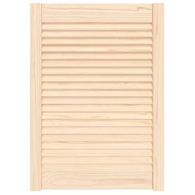 vidaXL Puerta de armario de lamas madera de pino maciza 69x49,4 cm
