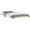 vidaXL Estructura de cama madera maciza de pino 100x200 cm