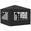 vidaXL Carpa para celebraciones gris antracita 3x3 m