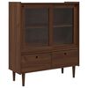 vidaXL Armario BILBAO Marr&oacute;n caramelo 104 x 40 x 120 cm