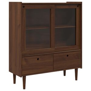 vidaXL Armario BILBAO Marr&oacute;n caramelo 104 x 40 x 120 cm