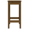 vidaXL Set de bar 5 piezas madera maciza de pino marr&oacute;n miel