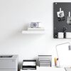 vidaXL Estante flotante de pared MDF blanco 40x23x3,8 cm