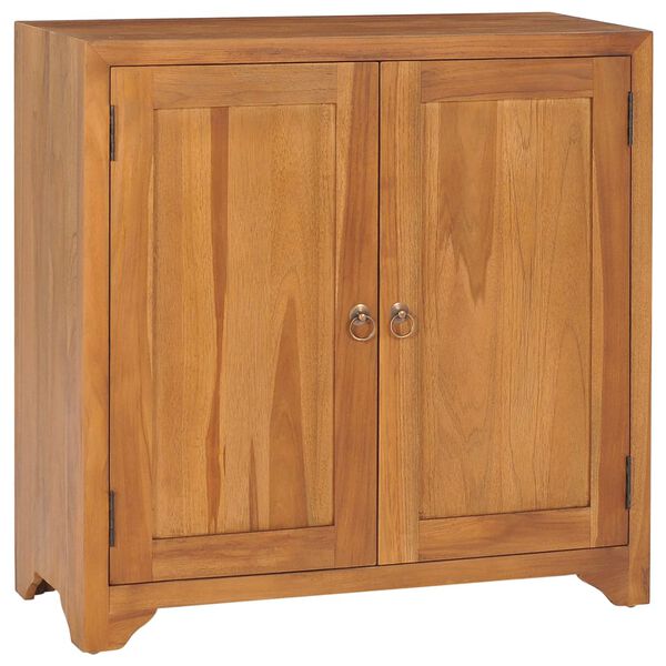 vidaXL Armario de madera maciza de teca 70x30x70 cm