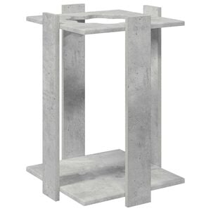 vidaXL soporte para tacos de billar Madera de ingenier&iacute;a Gris Hormig&oacute;n