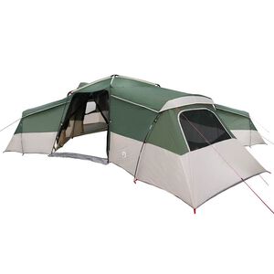 vidaXL Tienda Familiar con techo Verde 833 x 585 x 216 cm tafet&aacute;n