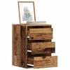 vidaXL Cajonera esquina madera ingenier&iacute;a roble envejecido 40x41x58 cm