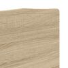 vidaXL Cabecero Roble Sonoma 180 cm Madera contrachapada