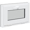 vidaXL Ventana de s&oacute;tano RISOR 60 x 40 cm PVC y vidrio Gris antracita