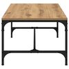 vidaXL Mesa de Caf&eacute; Roble artesanal 100 x 50 x 35 cm