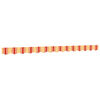 vidaXL Tela de cenefa de toldo de repuesto rayas amarillo naranja 3,5m