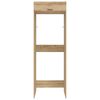 vidaXL Armario para lavadora Roble artesanal 67,5 x 68 x 200 cm