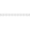 vidaXL Cerca de alambre de acero galvanizado gris antracita 1,4x25 m