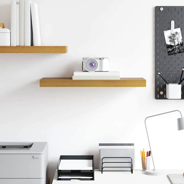 vidaXL Estante de pared Beige 50 x 23 x 4 cm Madera de ingenier&iacute;a