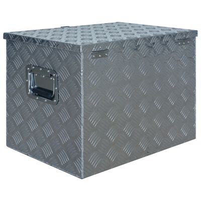 Caja De Herramientas Aluminio Plateado 38x22,5x34 Cm Vidaxl con Ofertas en  Carrefour