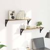 vidaXL Estanter&iacute;as de pared 2 pcs Roble artesanal 60 x 15 x 15,5 cm