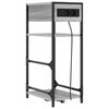 vidaXL Armario de Noche Gris Sonoma 40 x 27 x 76 cm