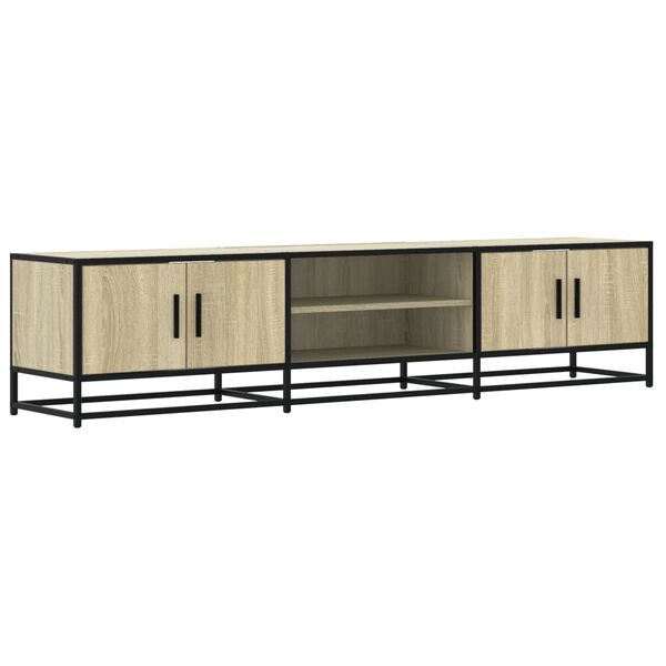 vidaXL Mueble para TV madera de ingeniería roble Sonoma 180x35x41 cm
