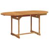 vidaXL Juego comedor de jard&iacute;n 7 pzas madera maciza acacia y textileno