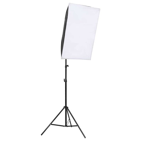 vidaXL Kit de iluminaci&oacute;n de estudio fotogr&aacute;fico con softboxes