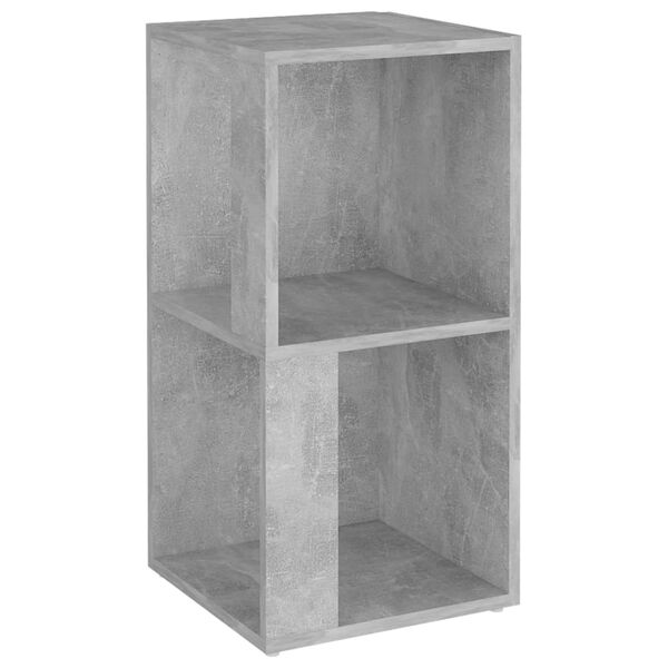 vidaXL Mueble de esquina madera de ingeniería gris 33x33x67 cm
