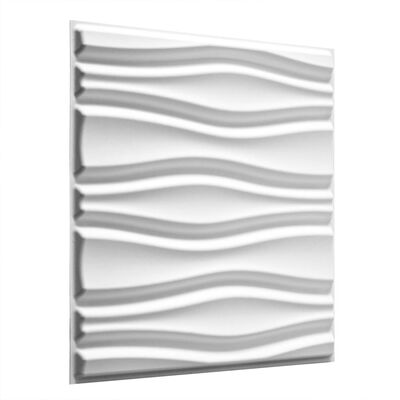 WallArt Paneles de pared 3D 24 uds GA-WA14 diseño Flows