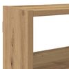 vidaXL Estante cubo de pared 7 compartimentos madera roble artisan