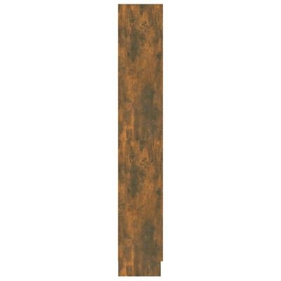 vidaXL Estantería madera contrachapada roble ahumado 82,5x30,5x185,5cm