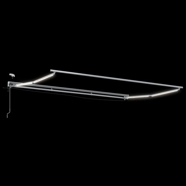 vidaXL Toldo Retr&aacute;ctil El&eacute;ctrico Crema 4 x 3,5 m