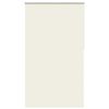 vidaXL Estor Enrollable Opaco Blanco Roto 140x230cm Tela Ancho 136,6cm
