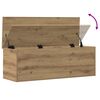 vidaXL Caja de Almacenamiento Roble artesanal 102 x 35 x 35 cm