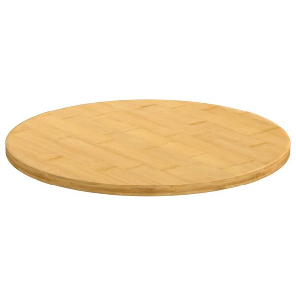vidaXL Tablero de mesa de bamb&uacute; &Oslash;30x1,5 cm