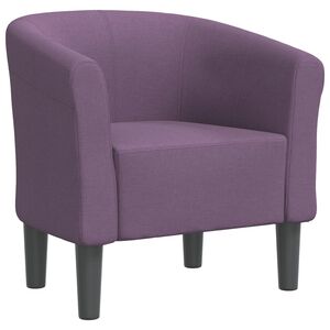vidaXL Sill&oacute;n de tela morado