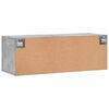 vidaXL Armario de pared madera ingenier&iacute;a gris hormig&oacute;n 100x36,5x35 cm
