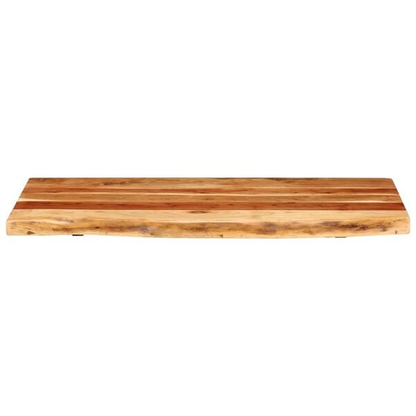 vidaXL Encimera para armario tocador madera maciza acacia 100x52x3,8cm