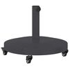 vidaXL Base para sombrilla Gris oscuro 48 x 48 x 32 cm
