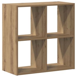 vidaXL Estanter&iacute;a de madera ingenier&iacute;a roble artisian 68,5x32x68,5 cm