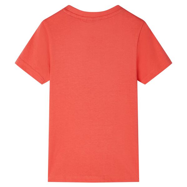 Camiseta infantil rojo claro 140