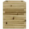 vidaXL Jardinera de madera de pino impregnada 70x40x45,5 cm