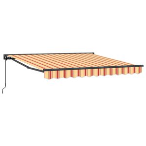 vidaXL Estructura del Toldo Manual Multicolor 350 x 250 cm