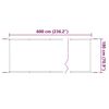 vidaXL Toldo vertical verde claro 180x600 cm tela oxford