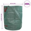 vidaXL Bolsas de Desechos de Jard&iacute;n 12 pcs Verde 66 x 66 x 83,5 cm