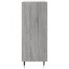 vidaXL Aparador de madera de ingenier&iacute;a gris Sonoma 69,5x34x90 cm