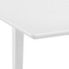 vidaXL Juego de muebles de comedor 3 piezas MDF blanco