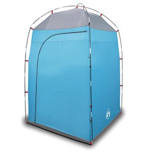 vidaXL Tienda de ducha impermeable azul