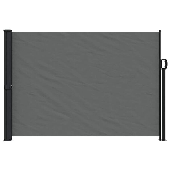vidaXL Toldo lateral retr&aacute;ctil antracita 140x300 cm