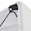 vidaXL Carpa plegable profesional con 4 paredes acero blanco 2x2 m